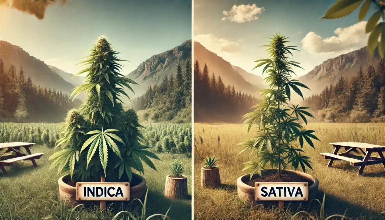 Tipos de Cannabis: Índica y Sativa