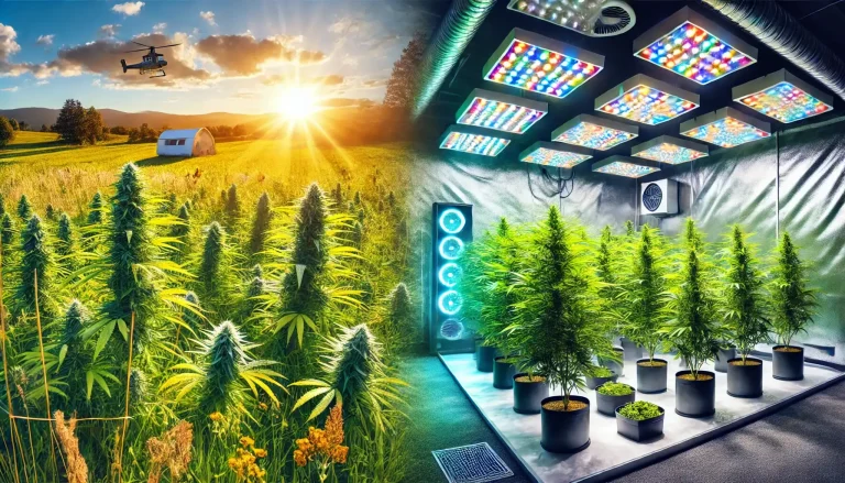 Cultivo Outdoor e Indoor