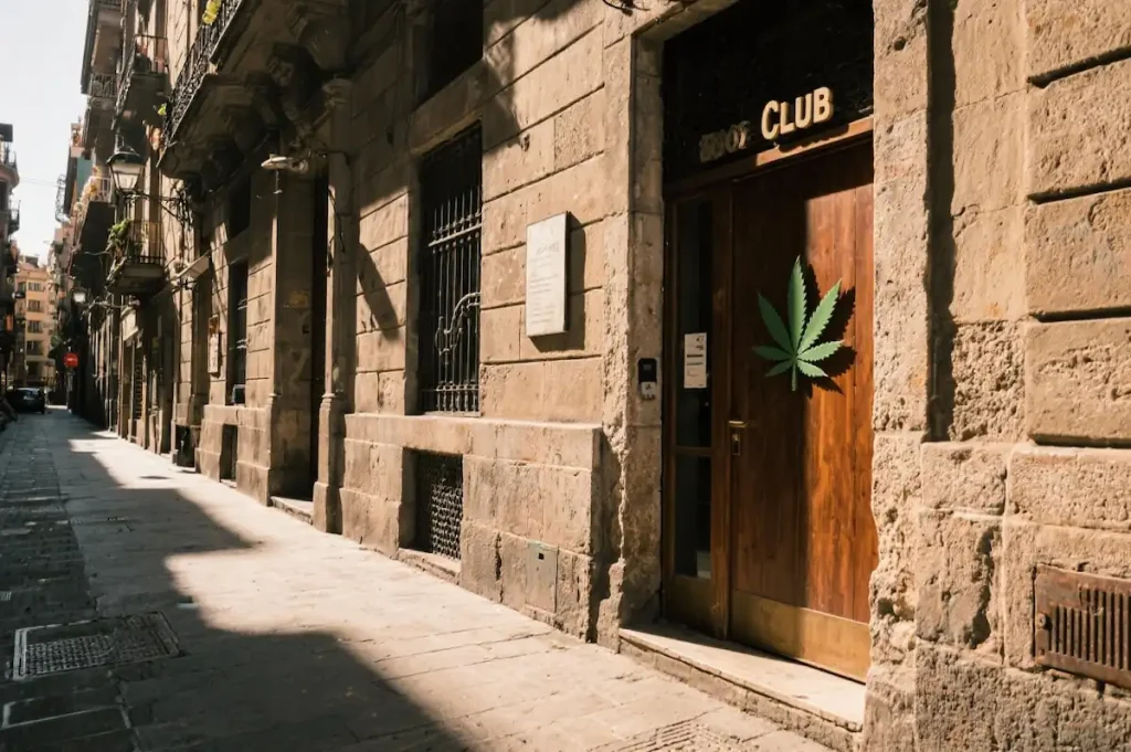Marihuana club en Barcelona
