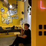 Fumadores de marihuana en Barcelona